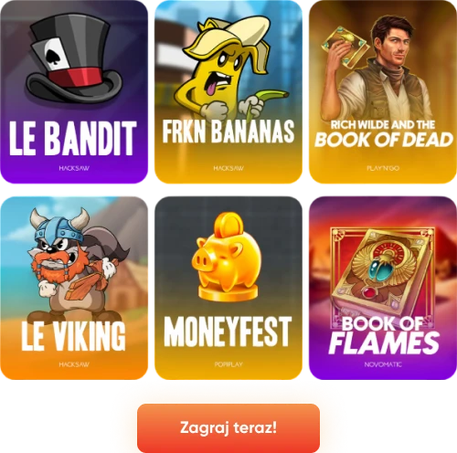 Instant casino popularne gry